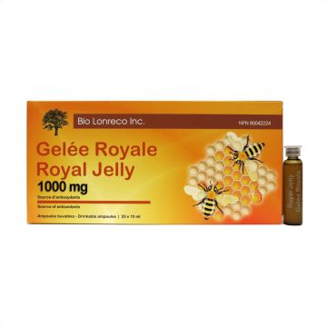 Ampoules de gelée royale 1000 mg