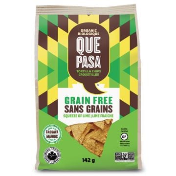 Organic Grain Free Tortilla Chips - Squeeze of Lime