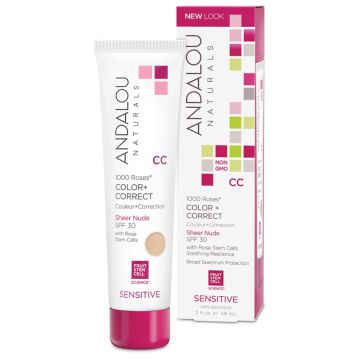 1000 roses - Correcteur de teint FPS 30 Nude