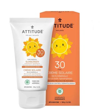 100% Mineral Sunscreen SPF 30 - Vanilla blossom for Baby and Kids