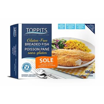 Gluten free Savoury Lemon Breaded Sole