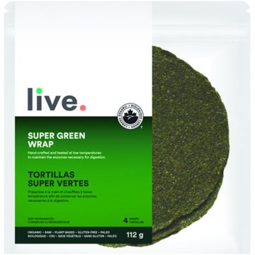 Organic vegetable wrap - Super green