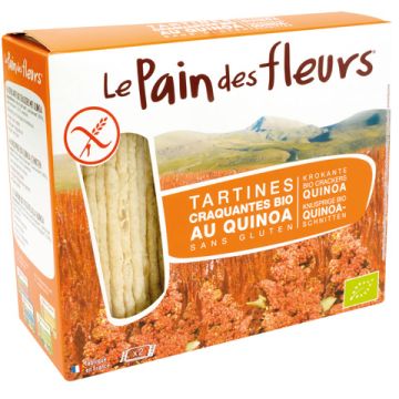 Tartines craquantes au quinoa biologiques