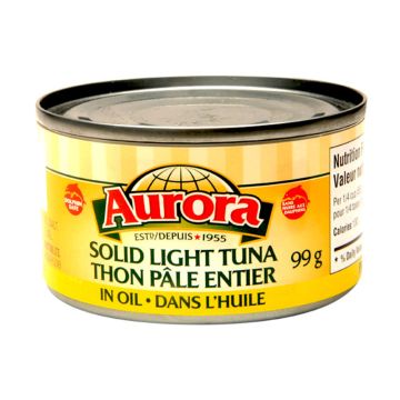 Whole light tuna - In oil