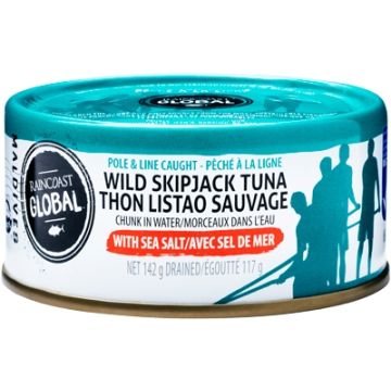 Wild Canned Skipjack Tuna with sea salt