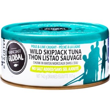 Wild Canned Skipjack Tuna (no added salt)