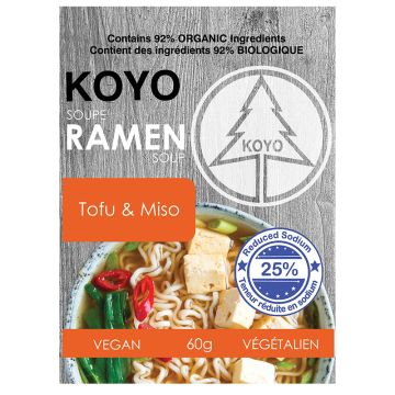 Ramen biologique - Tofu & miso