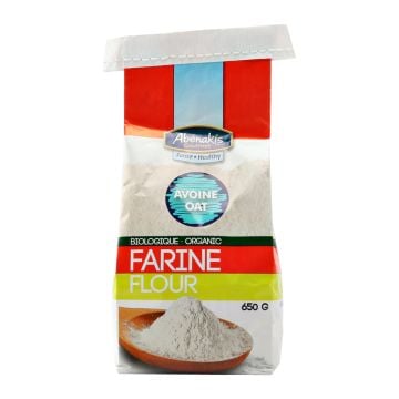 Farine d'avoine biologique