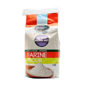 Farine de riz brun biologique