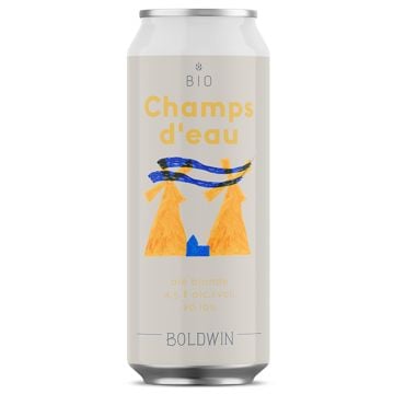 Organic beer  -  Champ d'eau 4.5% alc./vol.