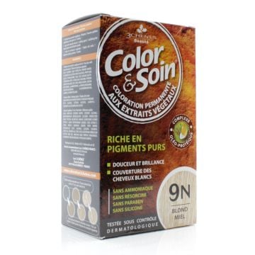 Coloration pour cheveux - Blond miel 9N