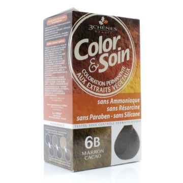 Natural hair coloration - Cocoa brown 6B