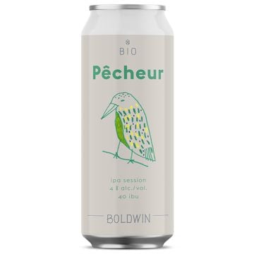 Organic beer -  Pêcheur 4% alc./vol.