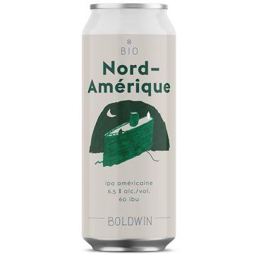 Organic beer -  Nord Amérique 6.5% alc./vol.