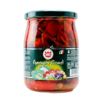 Delizia - Whole marinated hot peppers