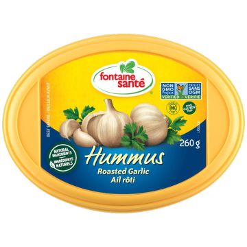 Classic hummus - Roasted garlic