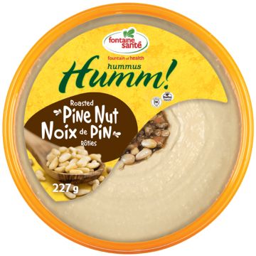 Hummus Hmm! - Roasted pine nuts