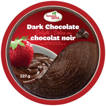 Dessert dips - Dark chocolate delight