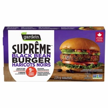 Suprême -  Burger haricots noirs