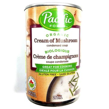 Soupe biologique condensée - Crème de champignons