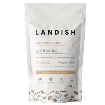 Latté végétalien -  Au Chai reishi chaga ashwagandha