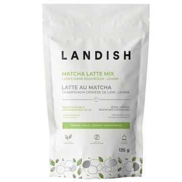 Latté végétalien - Champignon crinière de lion Lemna