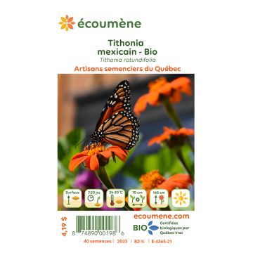  Organic seeds - Mexican tithonia