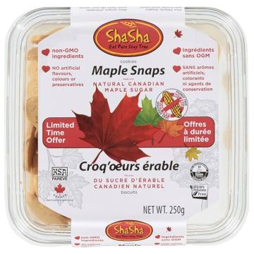 Cookies - Maple snaps