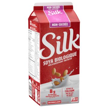 Boisson de soya biologique - Non sucrée 