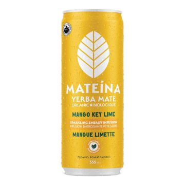 Organic energy infusion -  Mango Key lime yerba mate