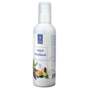 Huile de massage biologique -  Sérénité