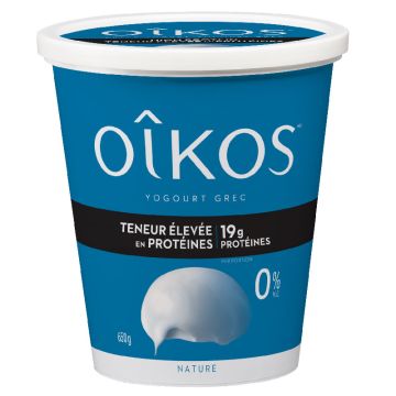 0% Plain Greek Yogurt Proteins 17 g