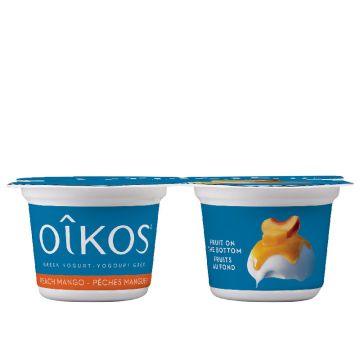 0% Peach Mango Greek Yogurt