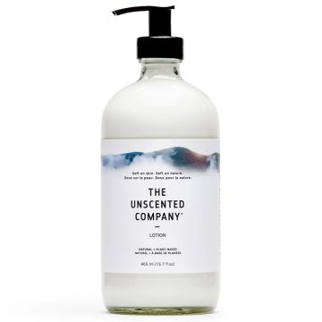 Lotion hydratante - Bouteille en verre