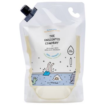 Bubble bath -  Refill mega fragrance-free for kids