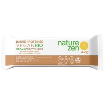 Barre protéinée biologique - Caramel salé