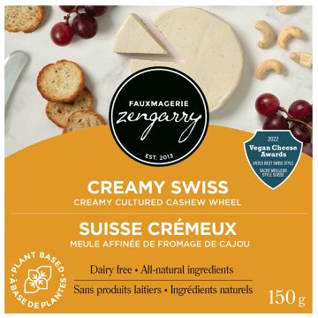 Vegan cashew wheel - Creamy swiss