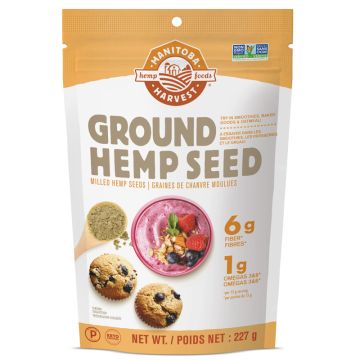 Hemp seeds - Ground