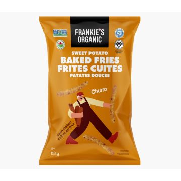 Organic cooked fries - Sweet potato churro