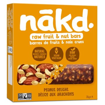 Raw nut fruit bar - Peanut butter