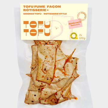 Tofu - Fumé façon rôtisserie