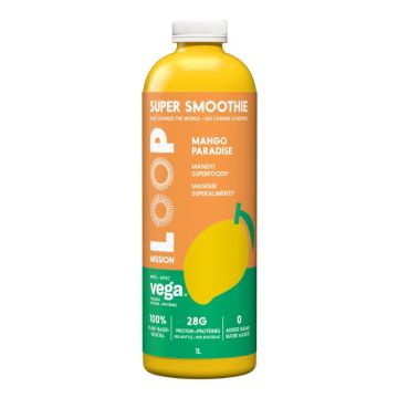 Cold pressed smoothie - Mango paradise Loop Mission