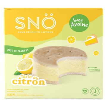 Sandwichs glacés sans produits laitiers - Tartes au citron