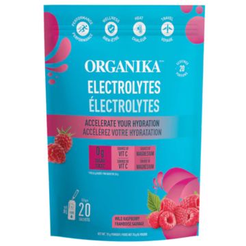 Électrolytes saveur framboise sachet portion - Nutrition sportive