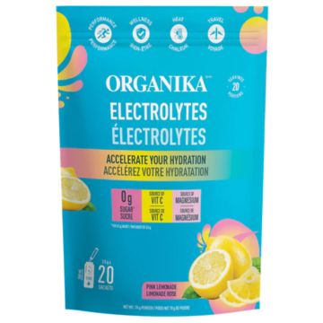 Électrolytes saveur limonade rose sachet portion - Nutrition sportive