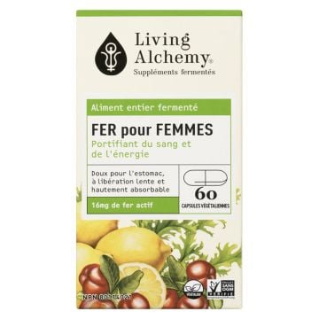 Fer pour femme fortifiant du sang et de l'énergie 16 mg - Santé de la femme