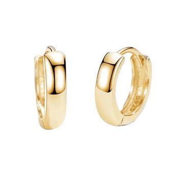 Boucles d'oreilles Hoop vermeil