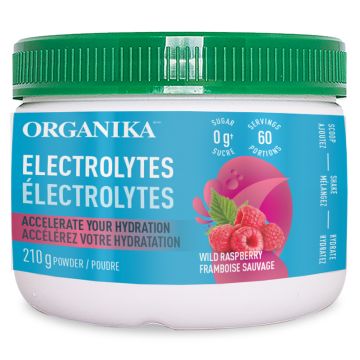 Électrolytes saveur framboise - Nutrition sportive