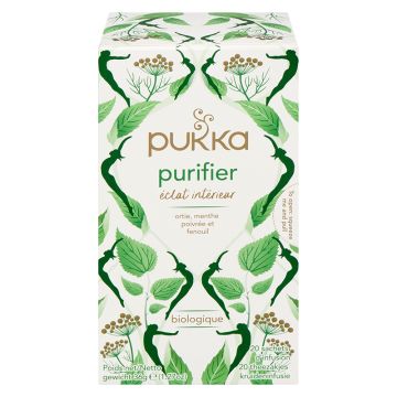 Organic Herbal Tea Purify Inner Radiance - Nettle Peppermint and Fennel