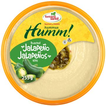 Hummus Humm! -  Roasted Jalapeños